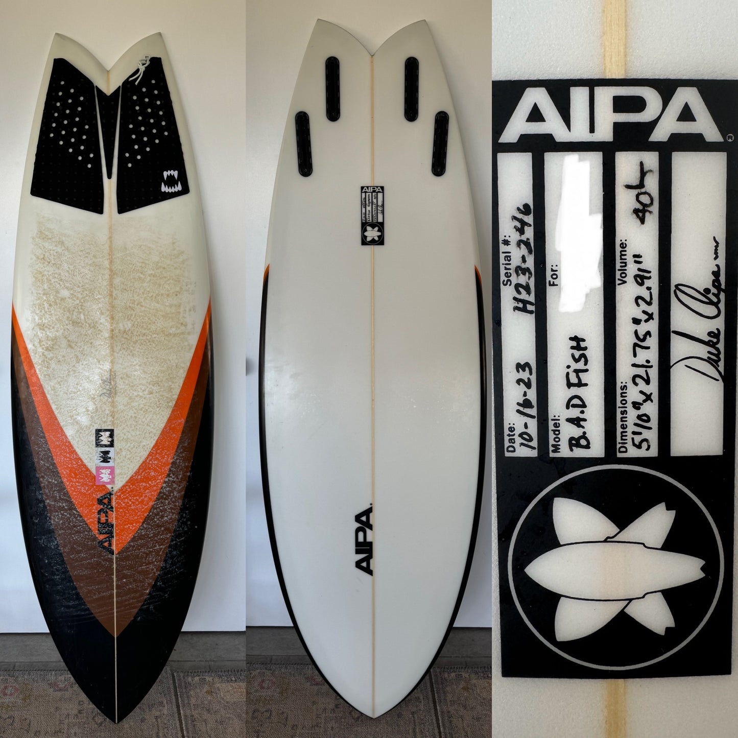 AIPA / B.A.D. FISH - LOCAL PICKUP ONLY