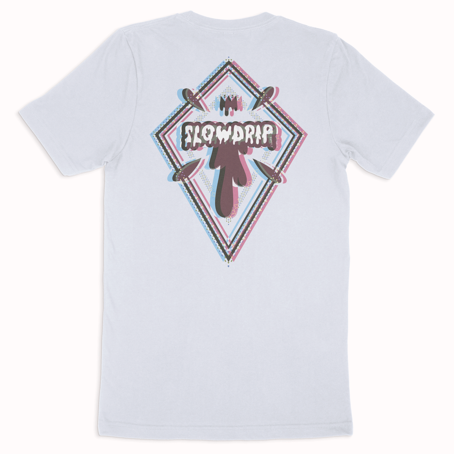 Diamond 3D Premium Short Sleeve - Light Blue