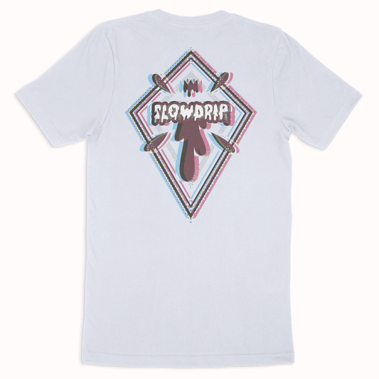 Diamond 3D Premium Short Sleeve - Light Blue