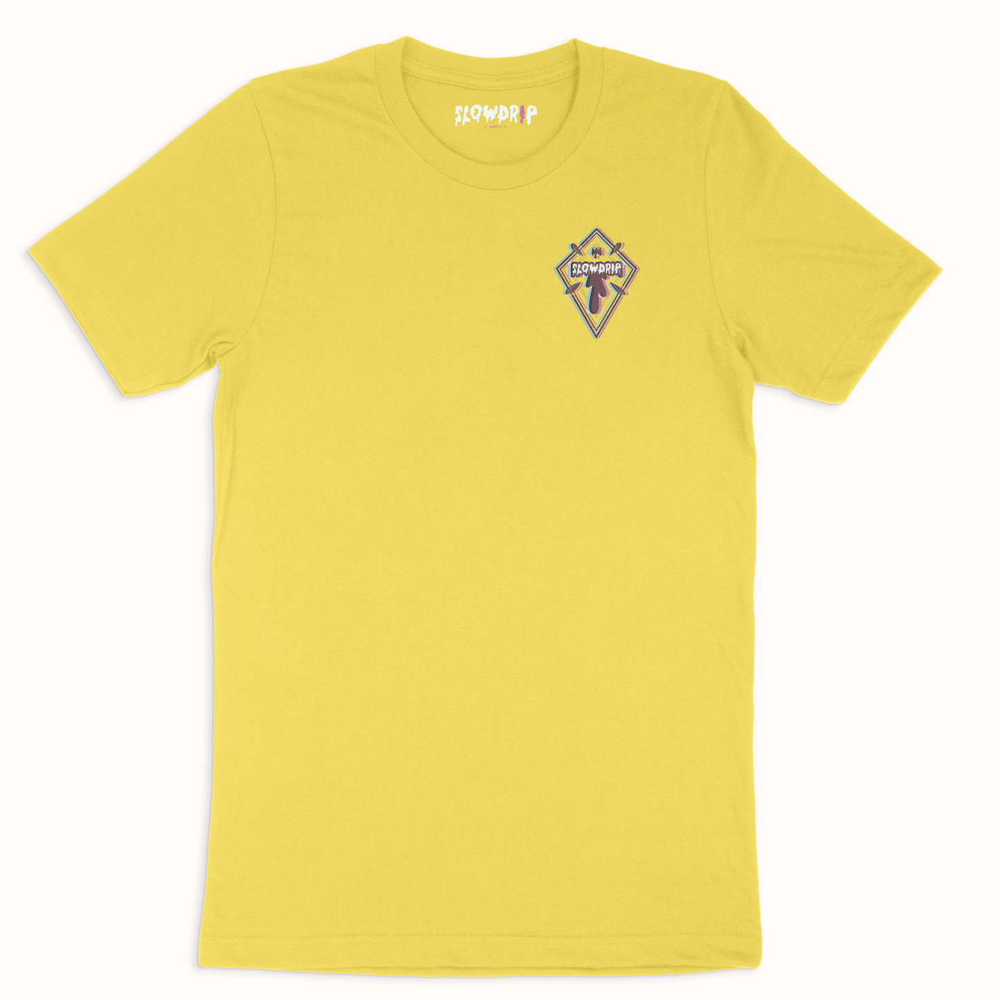 Diamond 3D Premium Short Sleeve - Yellow