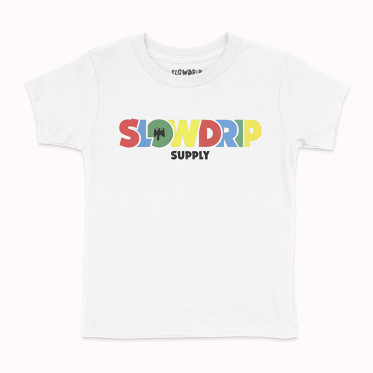 Marker Toddler Tee - White