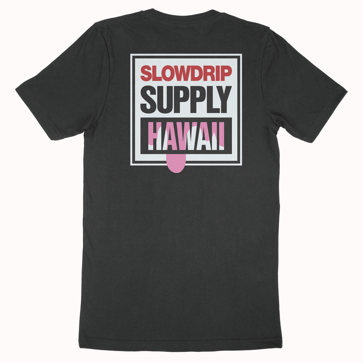 Slowdrip Streetwear Premium Short Sleeve - Black