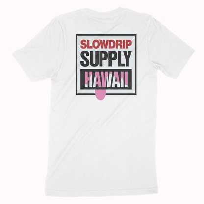 Slowdrip Streetwear Premium Short Sleeve - White