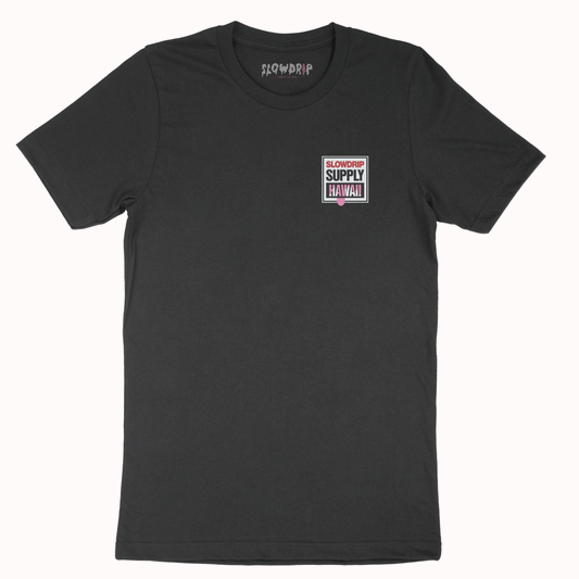 Slowdrip Streetwear Premium Short Sleeve - Black