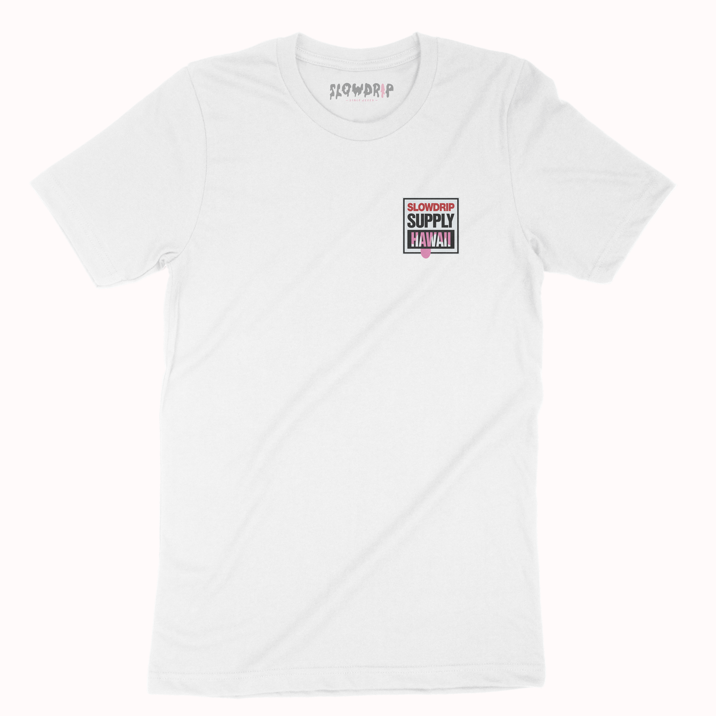 Slowdrip Streetwear Premium Short Sleeve - White