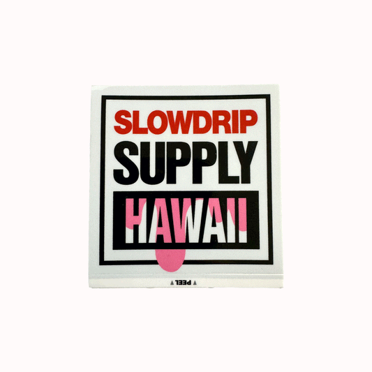 Hawaii Streetwear Sticker - Gloss